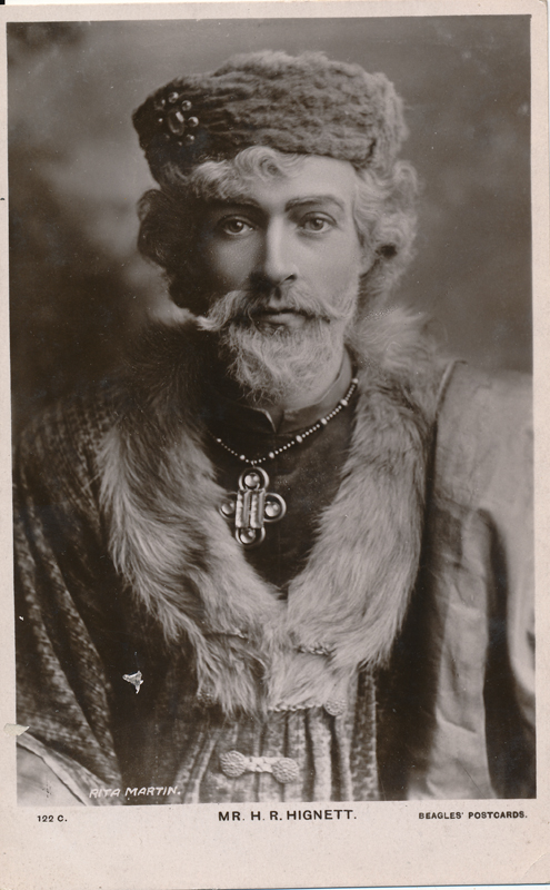 H. R. Highnett as Duke Senior in "As You Like It"