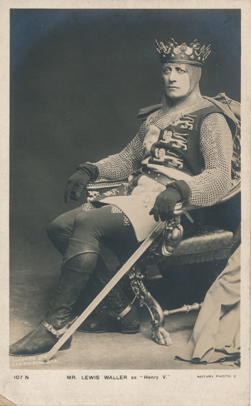 Lewis Waller as "Henry V" in "Henry the Fifth"