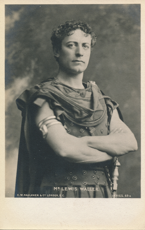 Lewis Waller as Brutus in "Julius Caesar"