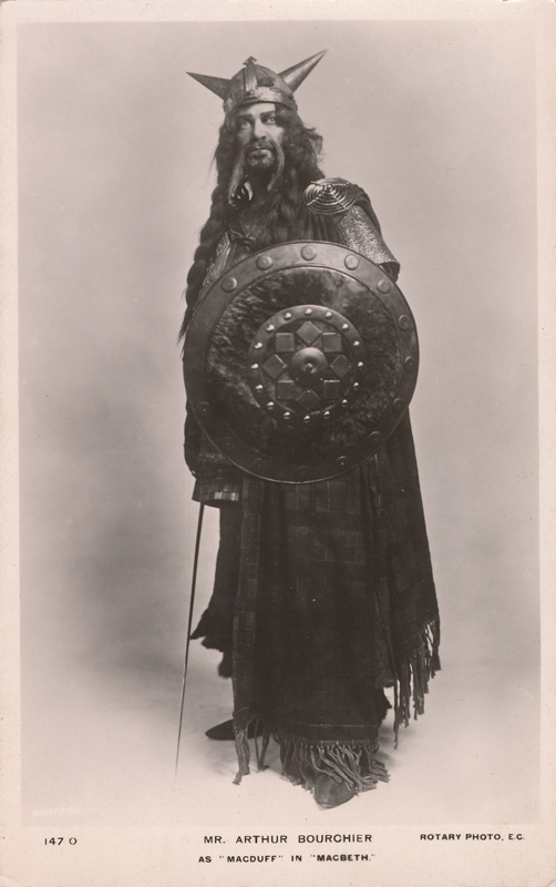 Arthur Bourchier as Macduff in "Macbeth"