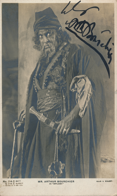 Arthur Bourchier as Shylock in "The Merchant of Venice"