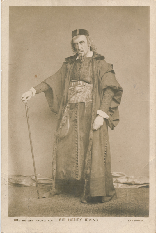 Sir Henry Irving as Shylock in "The Merchant of Venice"