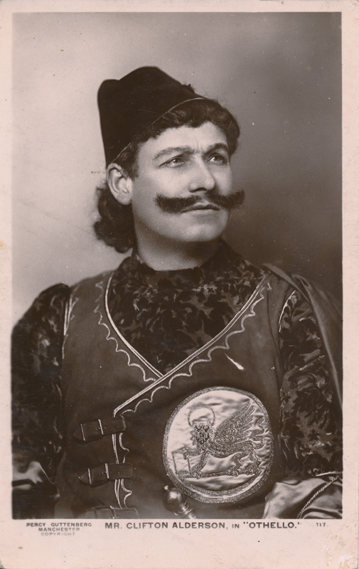 Clifton Alderson as Iago in "Othello"