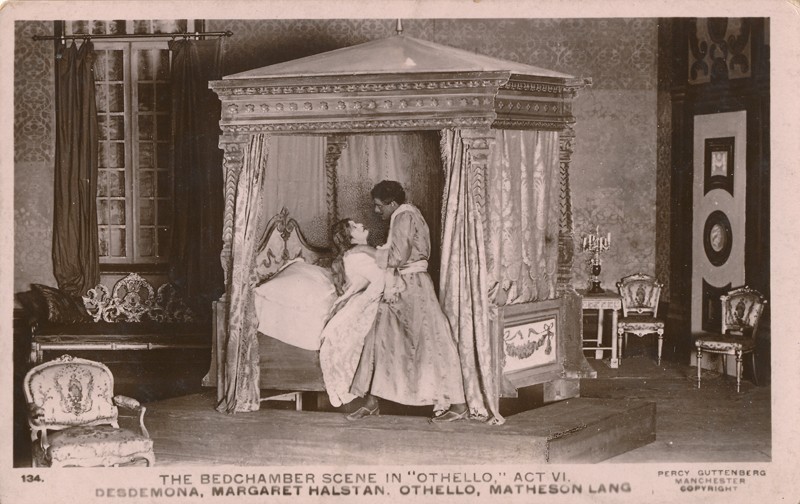 Matheson Lang as Othello and Margaret Halstan as Desdemona in "Othello"