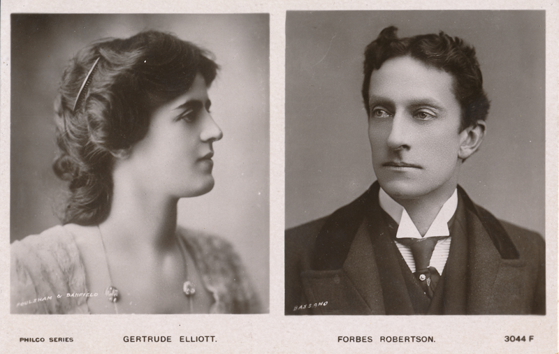 Gertrude Elliott and Johnston Forbes-Robertson